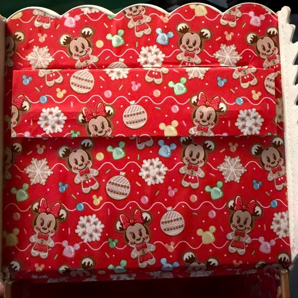 Loungefly Gingerbread House Holiday Bag - Brown and White